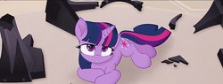 Size: 1280x484 | Tagged: safe, screencap, twilight sparkle, alicorn, pony, g4, my little pony: the movie, female, solo, twilight sparkle (alicorn)