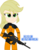 Size: 627x814 | Tagged: safe, artist:anime-equestria, applejack, equestria girls, g4, assault rifle, blonde, crossover, female, green eyes, gun, half-life, hatless, hero, heroine, hev suit, missing accessory, rifle, serious, serious face, solo, weapon