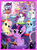 Size: 643x858 | Tagged: safe, fluttershy, mistress marevelous, pinkie pie, princess cadance, princess celestia, princess luna, rainbow dash, rarity, saddle rager, spike, starlight glimmer, twilight sparkle, changeling, g4, official, alicorn tetrarchy, chibi, cute, female, filly, masked matter-horn costume, my little pony logo, pocket ponies, power ponies, twilight sparkle (alicorn), weapons-grade cute