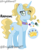 Size: 1024x1239 | Tagged: safe, artist:jxst-roch, oc, oc only, oc:roxana, pony, unicorn, female, mare, offspring, parent:prince blueblood, parent:trixie, parents:bluetrix, reference sheet, simple background, solo, transparent background