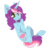 Size: 901x887 | Tagged: safe, artist:realfablepony, oc, oc only, oc:rainbow kitty, pony, unicorn, female, mare, simple background, solo, transparent background