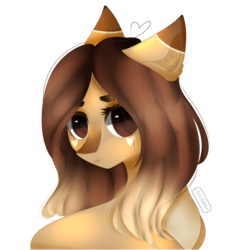 Size: 2413x2500 | Tagged: safe, artist:sovbean, oc, oc only, oc:claire, earth pony, pony, bust, female, high res, mare, portrait, simple background, solo, transparent background