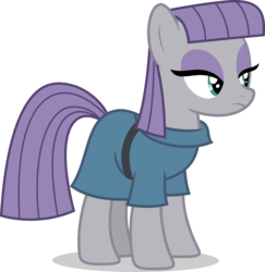 Size: 7000x7203 | Tagged: safe, artist:luckreza8, maud pie, earth pony, pony, g4, yakity-sax, .svg available, absurd resolution, female, mare, simple background, solo, transparent background, vector