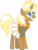 Size: 3000x3932 | Tagged: safe, artist:cloudy glow, trenderhoof, pony, unicorn, g4, clothes, female, glasses, grin, high res, mare, rule 63, simple background, smiling, transparent background, trend setter