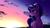 Size: 1920x1080 | Tagged: dead source, safe, artist:jeki, starlight glimmer, pony, unicorn, g4, cloud, female, mare, sky, solo, twilight (astronomy)