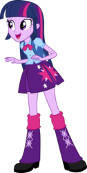 Size: 396x784 | Tagged: safe, artist:kimberlythehedgie, twilight sparkle, equestria girls, g4, clothes, female, leg warmers, miniskirt, pleated skirt, shoes, simple background, skirt, solo, transparent background