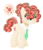 Size: 364x420 | Tagged: safe, artist:6-fingers-lover, oc, oc only, oc:candy pop, earth pony, pony, female, mare, necktie, offspring, parent:cheese sandwich, parent:starlight glimmer, simple background, solo, transparent background