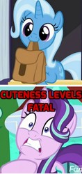 Size: 759x1608 | Tagged: safe, starlight glimmer, trixie, g4, the parent map, to where and back again, cute, diatrixes, image macro, meme