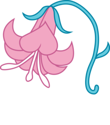 Size: 3000x3395 | Tagged: safe, artist:cloudy glow, lily lightly, g3, cutie mark, cutie mark only, flower, high res, no pony, simple background, transparent background, vector