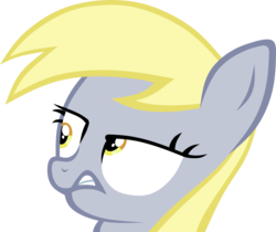 Size: 4041x3395 | Tagged: safe, derpy hooves, pony, g4, female, paint.net, simple background, solo, transparent background, vector