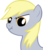 Size: 2370x2782 | Tagged: safe, derpy hooves, pegasus, pony, g4, angry, female, high res, mare, paint.net, scrunchy face, simple background, solo, transparent background, vector