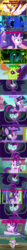 Size: 640x5821 | Tagged: safe, edit, edited screencap, screencap, daybreaker, nightmare moon, queen chrysalis, sci-twi, spike, starlight glimmer, thorax, twilight sparkle, alicorn, changedling, changeling, changeling queen, dragon, a royal problem, equestria girls, g4, molt down, my little pony equestria girls: friendship games, the mean 6, comic, comparison, dragon ball, dragonball z abridged, female, king thorax, midnight sparkle, plan to eradicate christmas, plan to eradicate the saiyans, screencap comic, team four star, text, twilight sparkle (alicorn), winged spike, wings