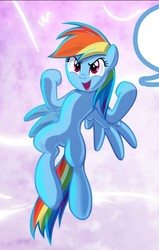Size: 452x709 | Tagged: safe, artist:light262, artist:lummh, rainbow dash, pegasus, pony, comic:timey wimey, g4, cropped, determined, female, flying, mare, puffed chest, wings