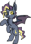 Size: 338x473 | Tagged: safe, artist:nootaz, oc, oc only, oc:quick flash, bat pony, pony, simple background, solo, transparent background