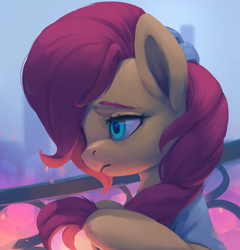 Size: 864x900 | Tagged: safe, artist:rodrigues404, fluttershy, pony, g4, anxiety, female, mare, solo