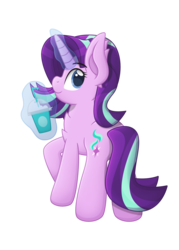 Size: 2500x3500 | Tagged: safe, artist:sol-r, starlight glimmer, pony, unicorn, g4, female, high res, looking at you, mare, milkshake, simple background, solo, transparent background, vector