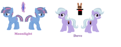 Size: 9544x3704 | Tagged: safe, artist:dovelulamoon, oc, magical lesbian spawn, offspring, parent:trixie, parent:twilight sparkle, parents:twixie