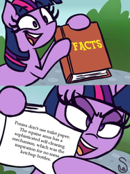 Size: 640x855 | Tagged: safe, artist:quarium edits, twilight sparkle, pony, unicorn, g4, ed edd n eddy, exploitable meme, female, mare, meme, too much information, twilight's fact book