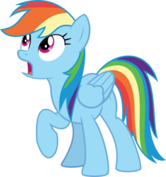 Size: 360x385 | Tagged: safe, artist:oatscene, rainbow dash, pony, g4, princess twilight sparkle (episode), .svg available, female, simple background, solo, transparent background, vector