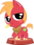 Size: 2545x3328 | Tagged: safe, artist:phucknuckl, budge studios, big macintosh, earth pony, pony, g4, my little pony pocket ponies, cute, high res, horse collar, inkscape, ios game, looking at you, macabetes, male, red, simple background, solo, stallion, transparent background, vector