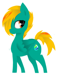 Size: 948x1208 | Tagged: safe, artist:ether-akari, oc, oc only, pegasus, pony, simple background, solo, transparent background