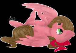 Size: 2619x1849 | Tagged: safe, artist:ether-akari, oc, oc only, pegasus, pony, cute, female, request, solo