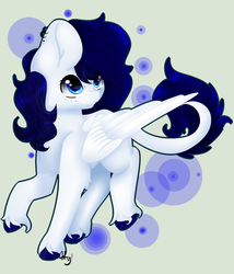 Size: 1835x2141 | Tagged: safe, artist:ether-akari, oc, oc only, pegasus, pony, art trade, female, solo