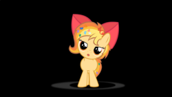 Size: 1920x1080 | Tagged: safe, artist:reverse studios, oc, oc only, oc:sally candy, pony, bow, female, filly, hair bow, lidded eyes, solo