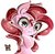 Size: 606x591 | Tagged: safe, artist:tohupo, pinkie pie, earth pony, pony, g4, female, mare, simple background, solo, white background