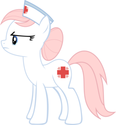 Size: 3000x3234 | Tagged: safe, artist:crimson, nurse redheart, pony, baby cakes, g4, female, high res, simple background, solo, transparent background, upset, vector