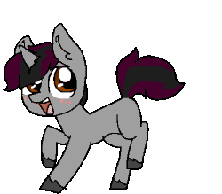 Size: 450x395 | Tagged: safe, artist:nootaz, oc, oc only, pony, animated, simple background, solo, transparent background