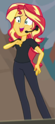 Size: 304x684 | Tagged: safe, screencap, sunset shimmer, equestria girls, g4, my little pony equestria girls: better together, opening night, opening night: sunset shimmer, cropped, female, solo