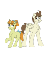 Size: 1536x2048 | Tagged: safe, artist:pastel-charms, pound cake, pumpkin cake, pony, g4, brother and sister, female, male, older, simple background, transparent background