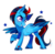 Size: 800x783 | Tagged: safe, artist:ipun, oc, oc only, oc:swiftwing, pegasus, pony, blushing, deviantart watermark, male, simple background, solo, stallion, starry eyes, transparent background, watermark, wingding eyes