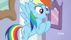 Size: 1920x1080 | Tagged: safe, screencap, rainbow dash, pony, g4, the end in friend, female, mare, solo