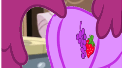 Size: 960x528 | Tagged: safe, edit, berry punch, berryshine, pony, g4, animated, berry butt, butt, butt shake, cropped, edited gif, female, gif, plot, solo
