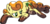 Size: 1465x697 | Tagged: safe, artist:pencils, idw, official comic, carrot top, golden harvest, earth pony, pony, friendship is magic #69, g4, spoiler:comic, background removed, chocolate, female, food, mare, simple background, solo, transparent background