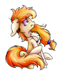 Size: 4000x5000 | Tagged: safe, artist:xxmelody-scribblexx, oc, oc only, oc:vera, earth pony, pony, absurd resolution, chest fluff, female, mare, scared, simple background, solo, transparent background