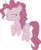 Size: 7000x8617 | Tagged: safe, artist:luckreza8, mean pinkie pie, earth pony, pony, g4, the mean 6, absurd resolution, clone, female, mare, simple background, solo, transparent background, vector