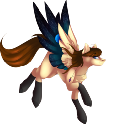 Size: 2228x2375 | Tagged: safe, artist:mauuwde, oc, oc only, oc:galaxy jessie, pegasus, pony, female, high res, mare, simple background, solo, transparent background