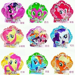 Size: 760x758 | Tagged: safe, applejack, fluttershy, pinkie pie, rainbow dash, rarity, spike, twilight sparkle, alicorn, pony, g4, candy, china, chinese, food, mane seven, mane six, twilight sparkle (alicorn)