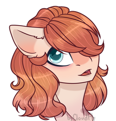 Size: 1166x1213 | Tagged: safe, artist:lazycloud, oc, oc only, earth pony, pony, bust, female, mare, portrait, solo