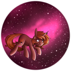 Size: 965x965 | Tagged: safe, artist:ak4neh, oc, oc only, oc:slypai, pony, unicorn, male, solo, space, stallion