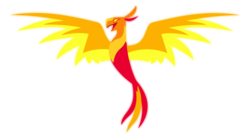 Size: 6476x3503 | Tagged: safe, artist:vector-brony, peewee, bird, phoenix, g4, molt down, cute, male, open beak, peeweebetes, simple background, solo, spread wings, transparent background, vector, wings