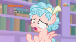 Size: 848x479 | Tagged: safe, screencap, cozy glow, pegasus, pony, g4, what lies beneath, crying, distraught, female, filly, foal, ringlets, solo