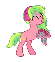Size: 1167x1320 | Tagged: safe, artist:flipwix, lemon zest, earth pony, pony, equestria girls, g4, my little pony equestria girls: friendship games, bipedal, commission, ear piercing, earring, equestria girls ponified, eyebrow piercing, eyes closed, eyeshadow, female, headphones, jewelry, makeup, mare, nose piercing, open mouth, piercing, ponified, preview, punk, rearing, simple background, snake bites, solo, tattoo, tongue out, tongue piercing, transparent background