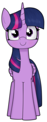 Size: 775x2017 | Tagged: safe, artist:moonatik, twilight sparkle, alicorn, pony, g4, 8 angles of pony collaboration, female, horn, looking at you, mare, simple background, smiling, solo, transparent background, twilight sparkle (alicorn), wings
