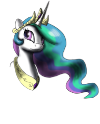 Size: 1179x1458 | Tagged: safe, artist:princessrosemcmitten, princess celestia, alicorn, pony, g4, female, mare, simple background, solo, white background