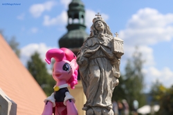 Size: 6000x4000 | Tagged: safe, artist:artofmagicpoland, pinkie pie, pony, g4, christianity, eqventures of the minis, female, misadventures of the guardians, pirate pinkie pie, poland, solo, statue