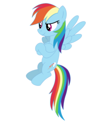 Size: 2000x2500 | Tagged: safe, artist:thechriz1995, rainbow dash, pegasus, pony, g4, testing testing 1-2-3, female, high res, mare, simple background, smiling, solo, transparent background, vector